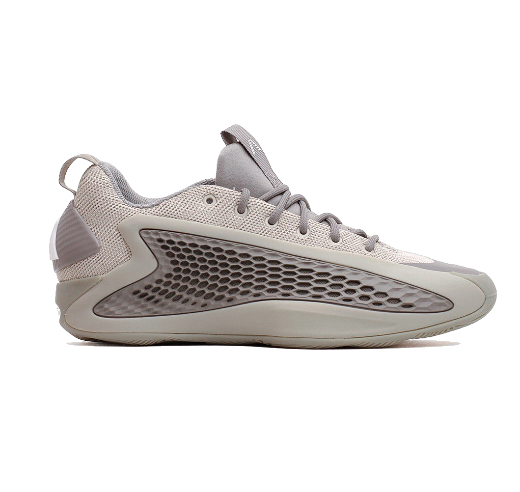 Adidas Men's Anthony Edwards 1 Low Shoes - Metallic Grey / Dove Grey / Cloud White