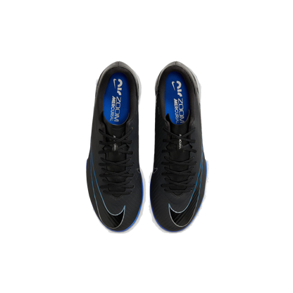 Nike Men's Zoom Mercurial Vapor 15 Academy Soccer Shoes - Black / Blue