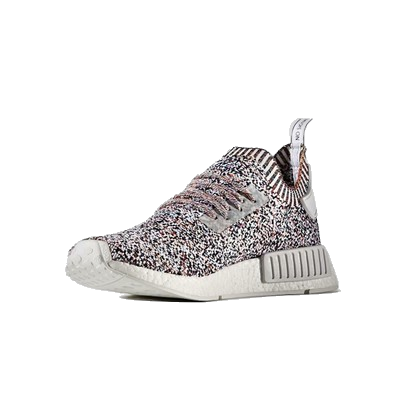 Adidas Men's Nmd R1 Shoes - Core White / Multi-Color