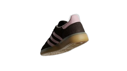 Adidas Women's Handball Spezial Shoes - Brown / Sandy Pink / Aurora Coffee