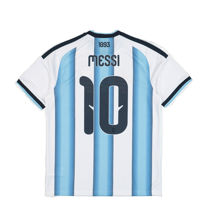 Adidas Men's Argentina 26 Home Messi Jersey - Icey Blue / White