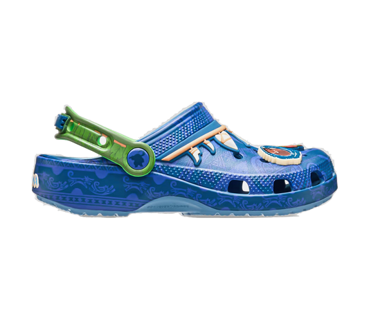 Crocs Kids' Disney Maui Classic Clog Shoes - Blue / Green