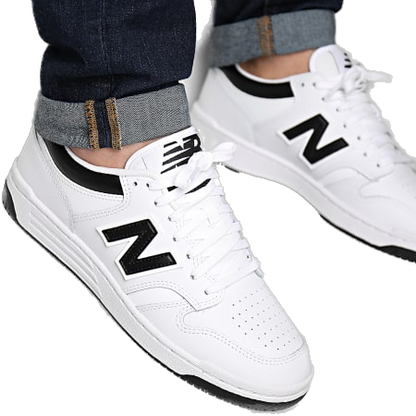 New Balance Men's 480 Shoes - White / Black