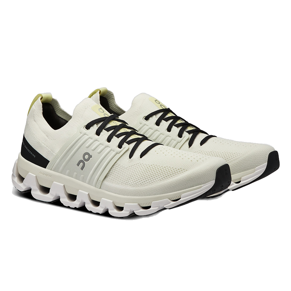 On Running Men's Cloudswift Shoes - Ivory / Black