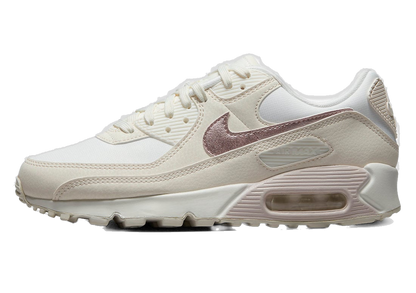 Nike Women's Air Max 90 Shoes - Sail / Pink Oxford / Phantom