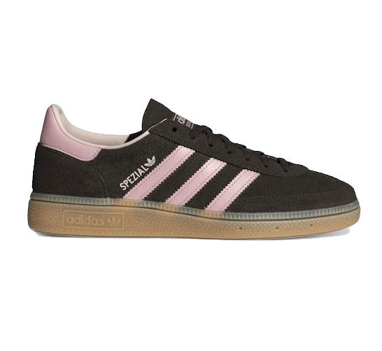 Adidas Women's Handball Spezial Shoes - Brown / Sandy Pink / Aurora Coffee