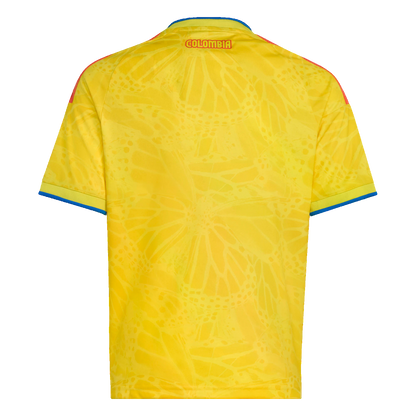 Adidas Kids' Colombia 2026 Youth Home Jersey - Yellow