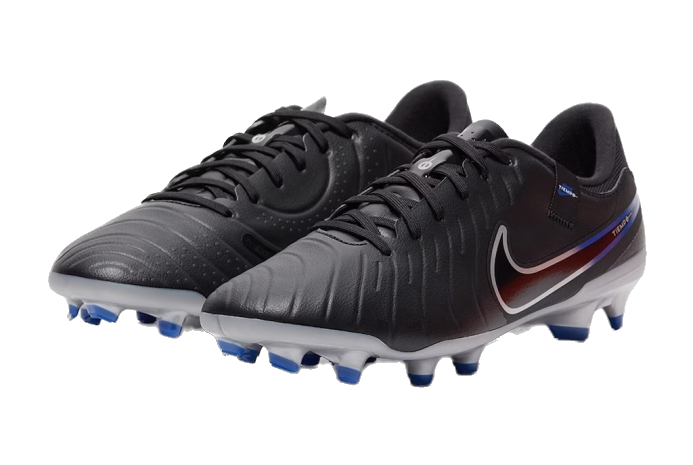 Nike Men's Tiempo Legend 10 Academy Soccer Shoes - Black / Chrome / Hyper Royal