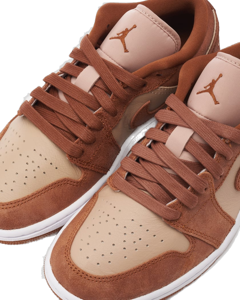 Nike Women's Jordan 1 Shoes - Legend Medium Brown / Sail / Legend Coffee