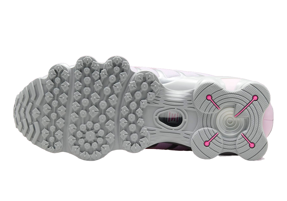Nike Women's Shox Tl Shoes - Metallic Platinum / Pinksicle / Pink Foam / White / Flat Silver