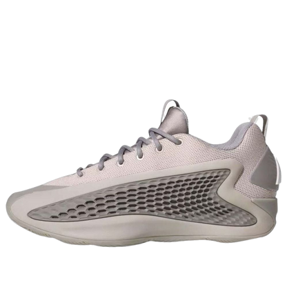 Adidas Men's Anthony Edwards 1 Low Shoes - Metallic Grey / Dove Grey / Cloud White
