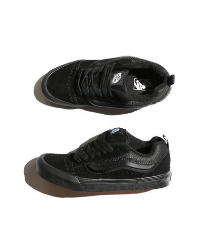Vans Men's Knu Skool Shoes - Black / Black