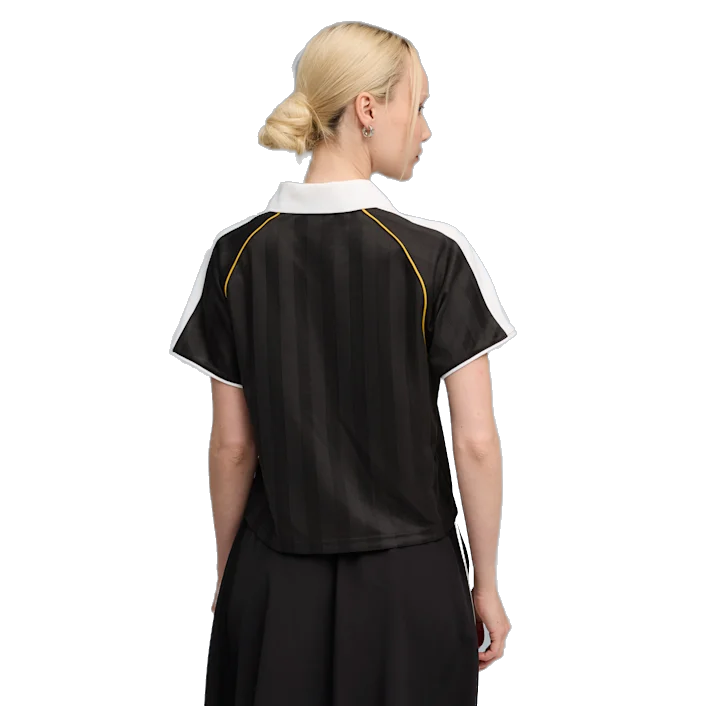 Puma Women's T7 Relaxed Football Jersey - Puma Black