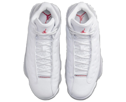 Nike Kids' Jordan 13 Retro Shoes - White / True Red / Wolf Grey