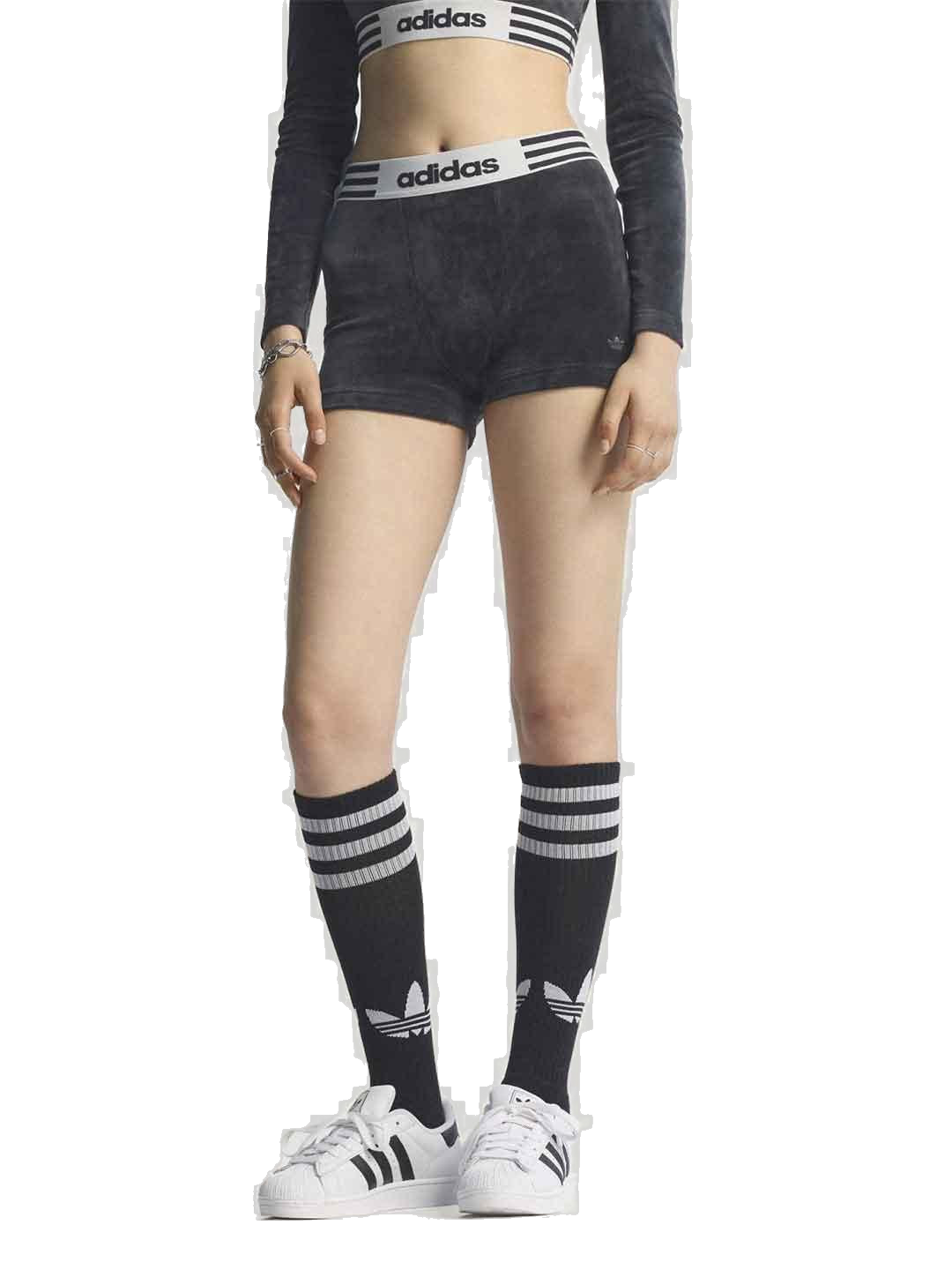 Adidas Women's Booty Apparel - Black