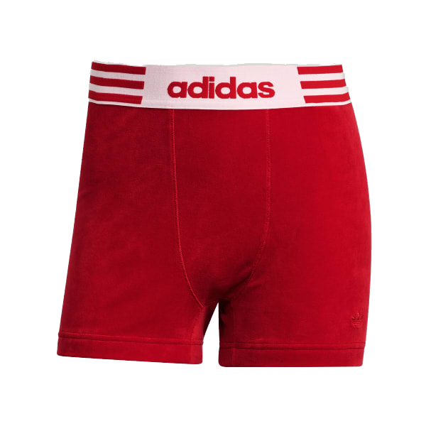 Adidas Women's Winterized Booty Shorts - Better Scarlet