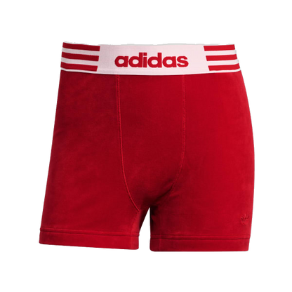 Adidas Women's Winterized Booty Shorts - Better Scarlet