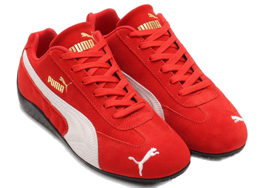 Puma Men's Speedcat Og Shoes - Red / Puma White