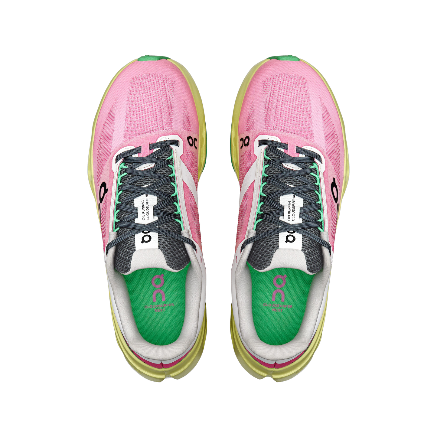 On Running Women's Cloudsurfer Next Shoes - Pink / Limelight