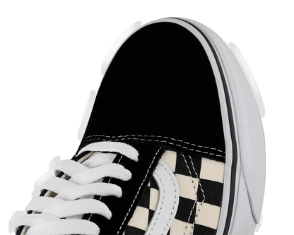 Vans Unisex's Old Skool Shoes - Primary Check Black / White
