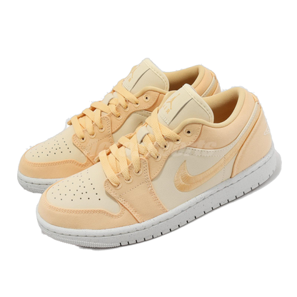 Nike Women's Air Jordan 1 Low Se Shoes - Celestial Gold / Muslin / Sail
