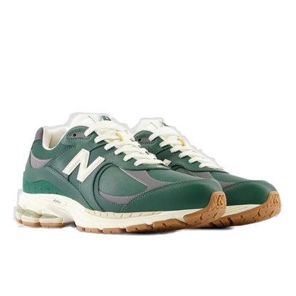 New Balance Men's 2002r Shoes - Nightwatch Green / Grey / White