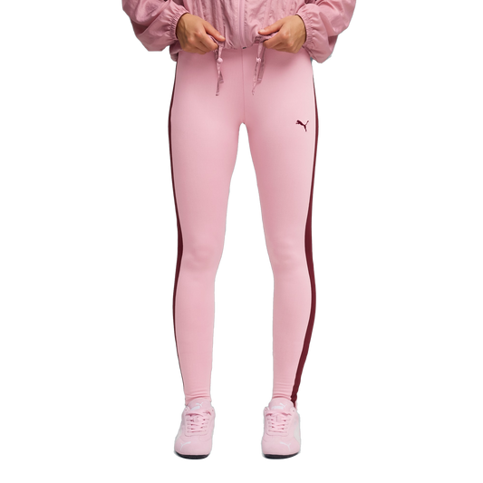 Puma Women's T7 Leggings - Poised Pink / Ruby Shimmer