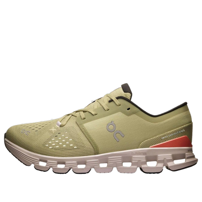 On Men's Cloud X 4 Shoes - Caper / Salmon