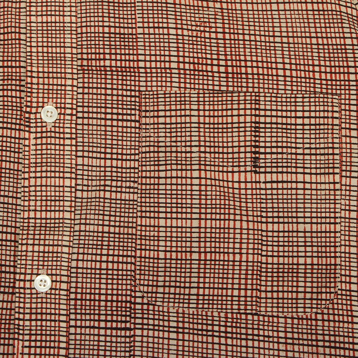 Bubbie Block Printed Button Down Shirt