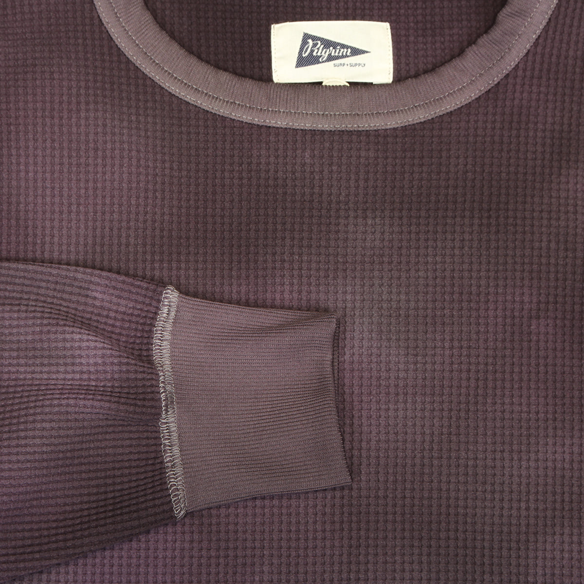 Connan Uneven Dyed Waffle Crewneck