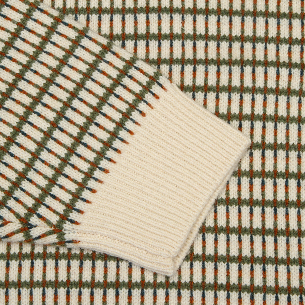 Martin Jacquard Check Knit