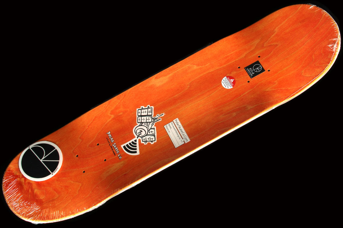Planet Herrington (Wheel Wells) Orange Deck 8.25"