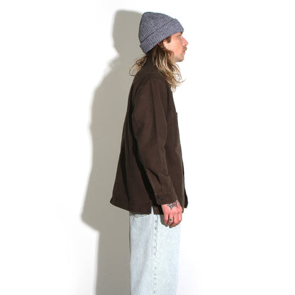 Theodore Brushed Twill Overshirt