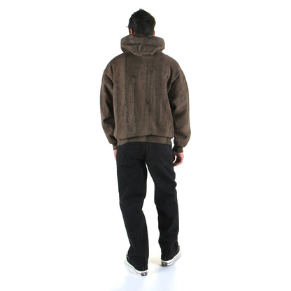 Drip Dyed Box Logo Hoodie