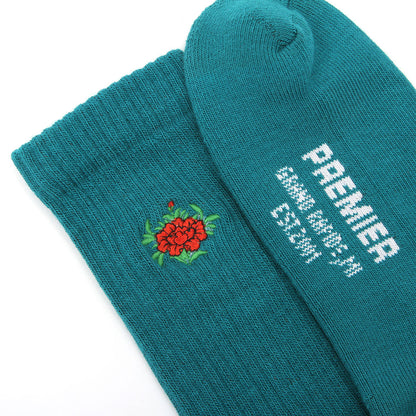 Floral Crew Sock