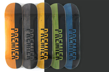 Split Logo Deck 8.25", 8.3" & 8.5" (Popsicle Shape)