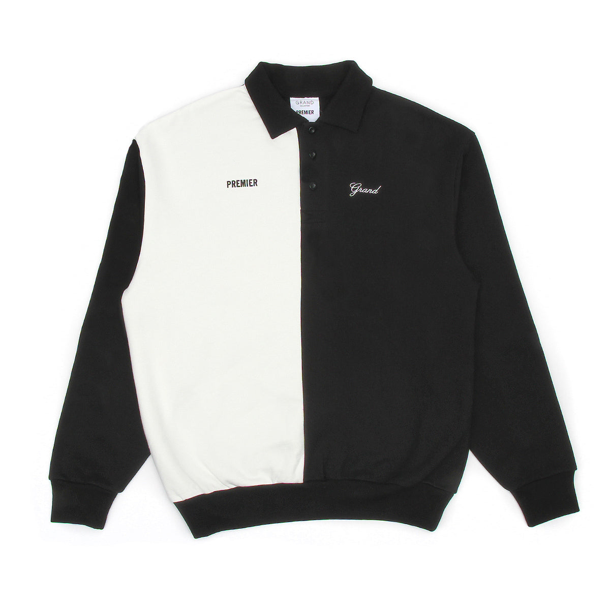 Grand Collared Sweatshirt