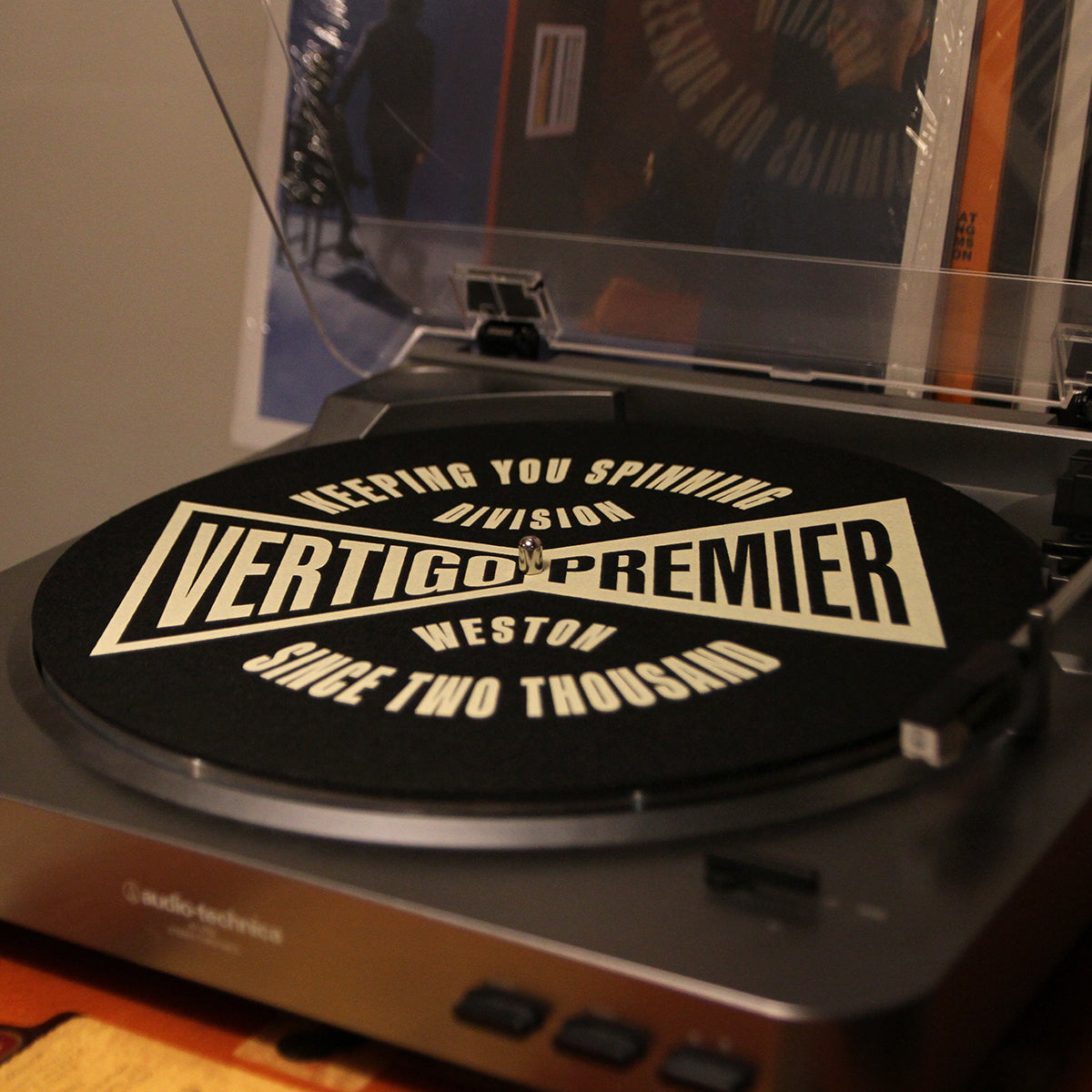 Premier x Vertigo Record Slipmat