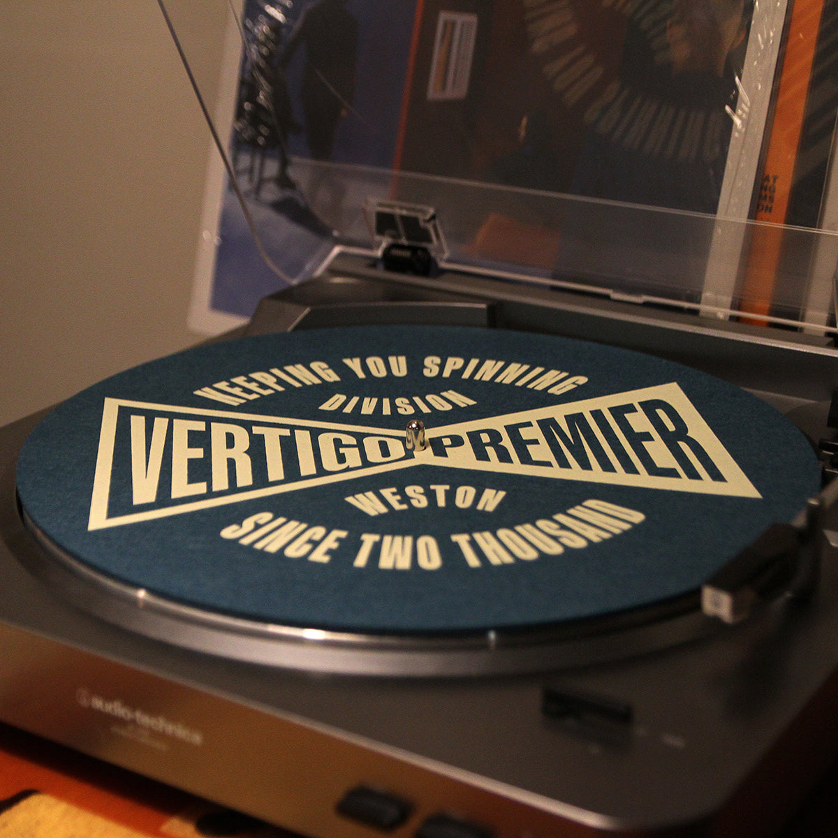 Premier x Vertigo Record Slipmat