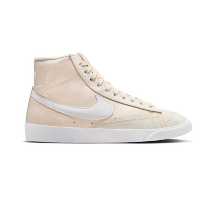Nike Women's Blazer Mid '77 Shoes - Light Orewood Brown / Volt / Black / White