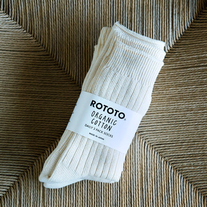 Organic Daily Sock - 3 Pack