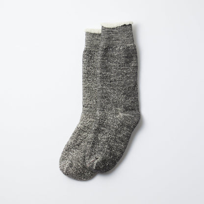 Wool Double Face Crew Sock