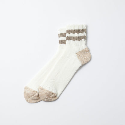 Old School Ribbed Ankle Sock