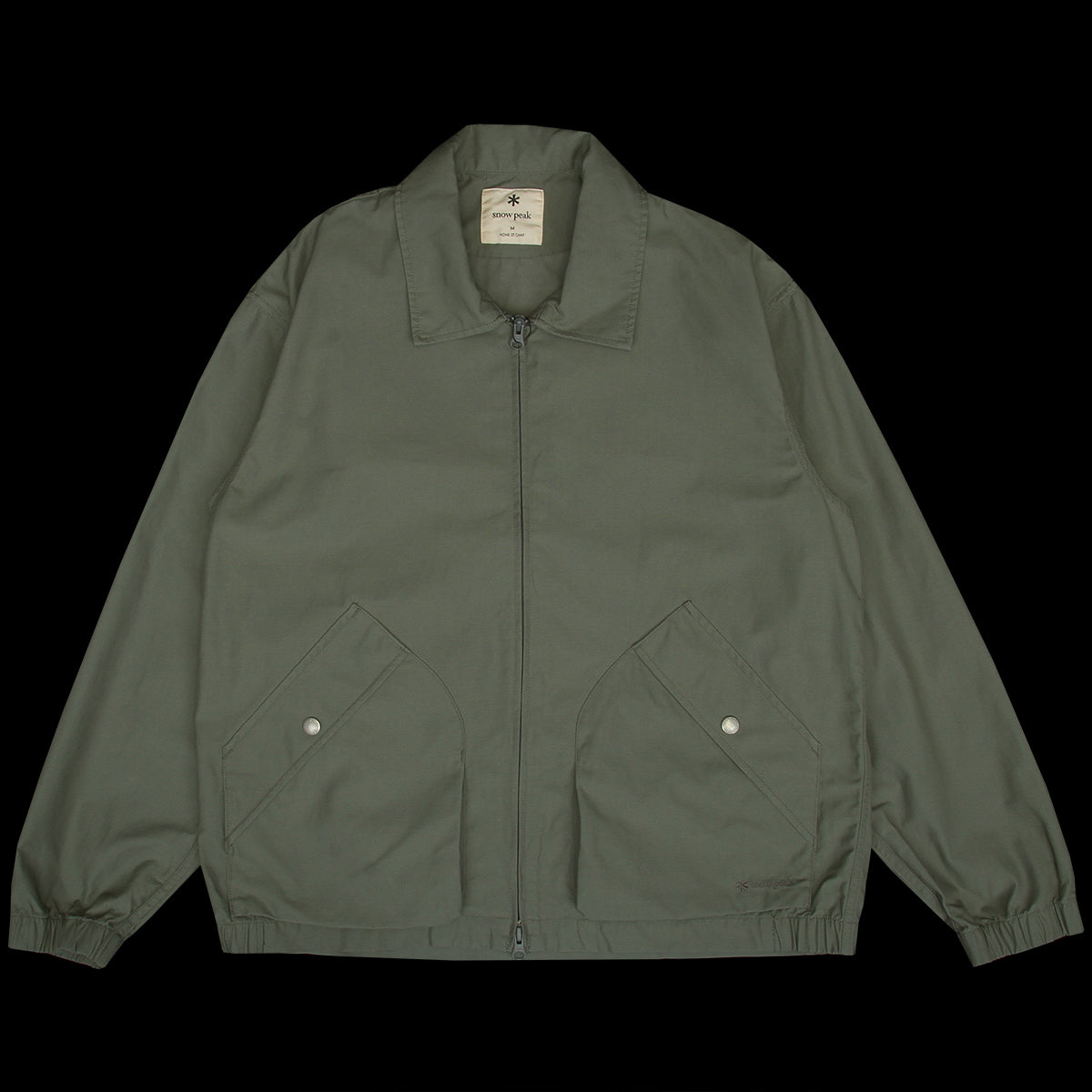 Light Dobby Cloth Harrington Jacket