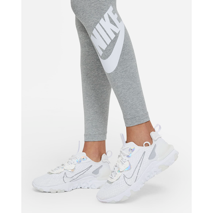 Nike Women's Sportswear Essential Leggings - Dark Grey Heather / White