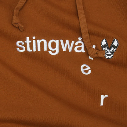 Embroidered Melting Logo Hoodie