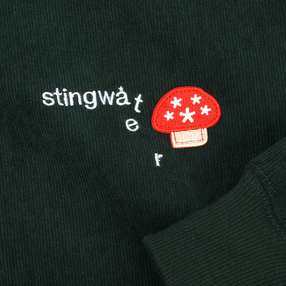 Melting Logo Corduroy Crewneck