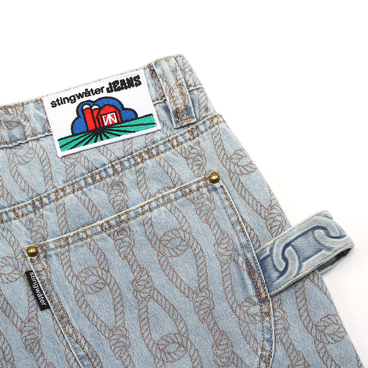 Rope Chain Jeans