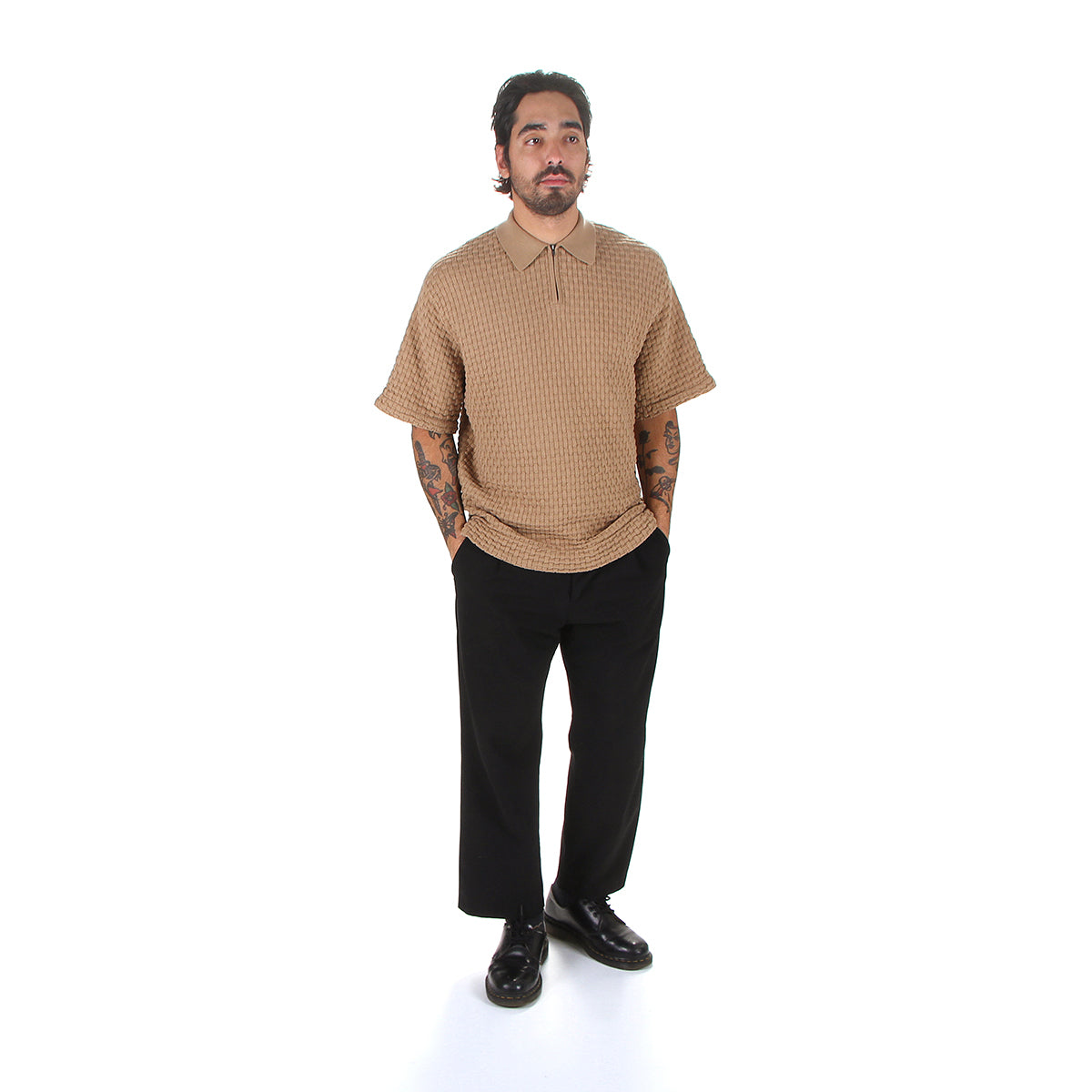 Theos S/S Polo Sweater