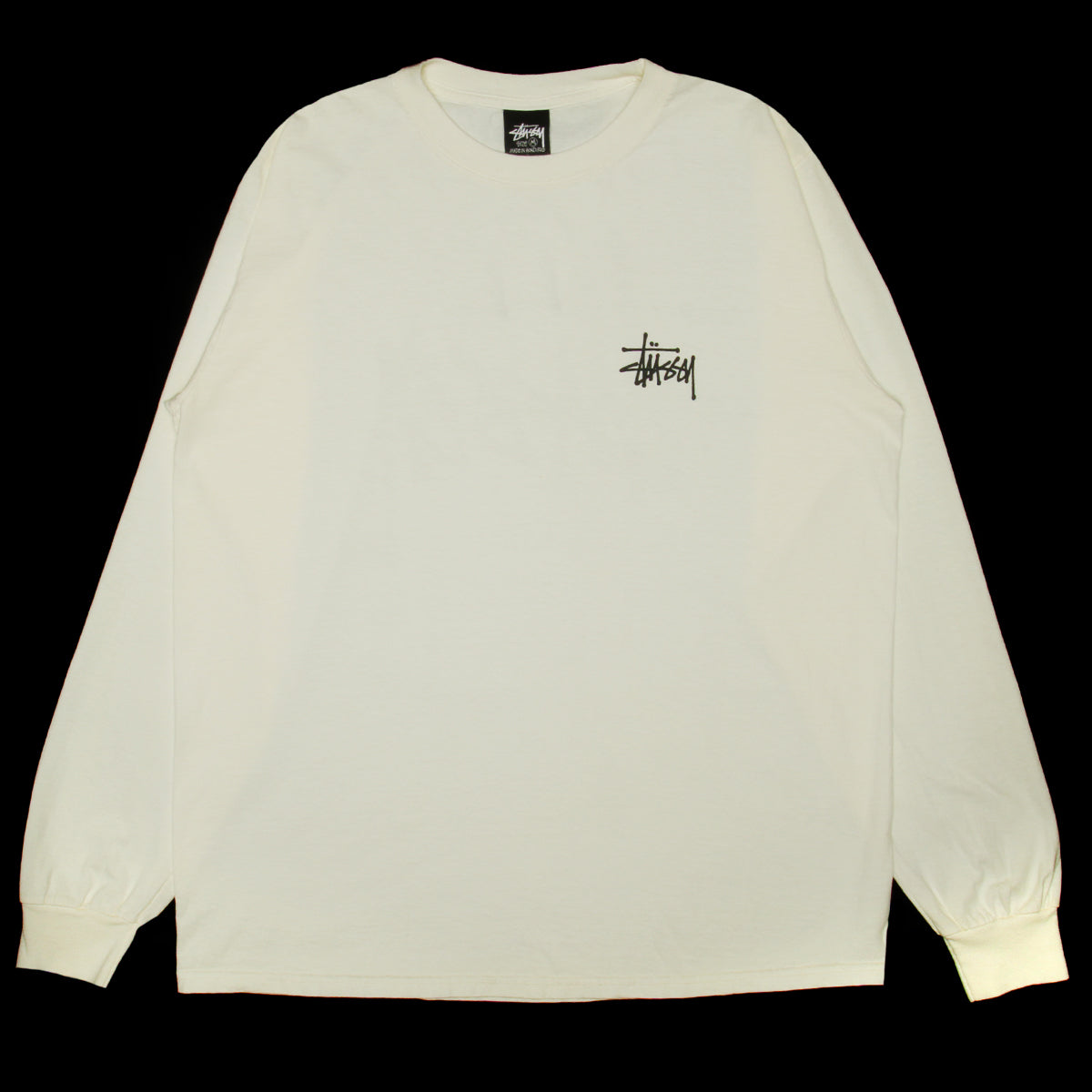 Basic Stussy Pigment Dyed L/S T-Shirt